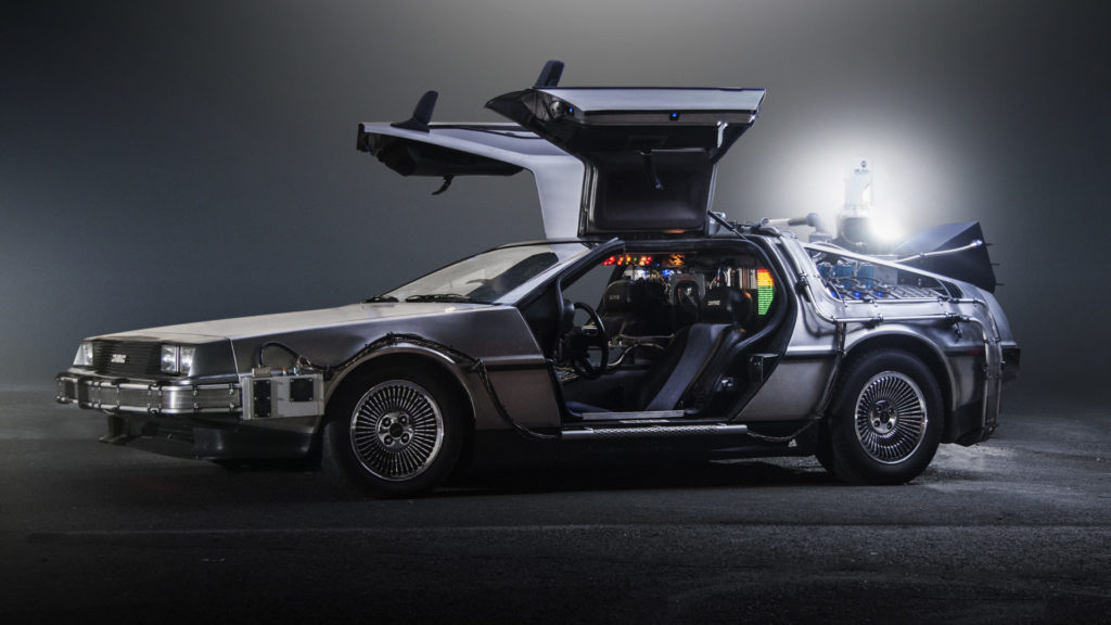 Der DeLorean aus Zurück in die Zukunft.