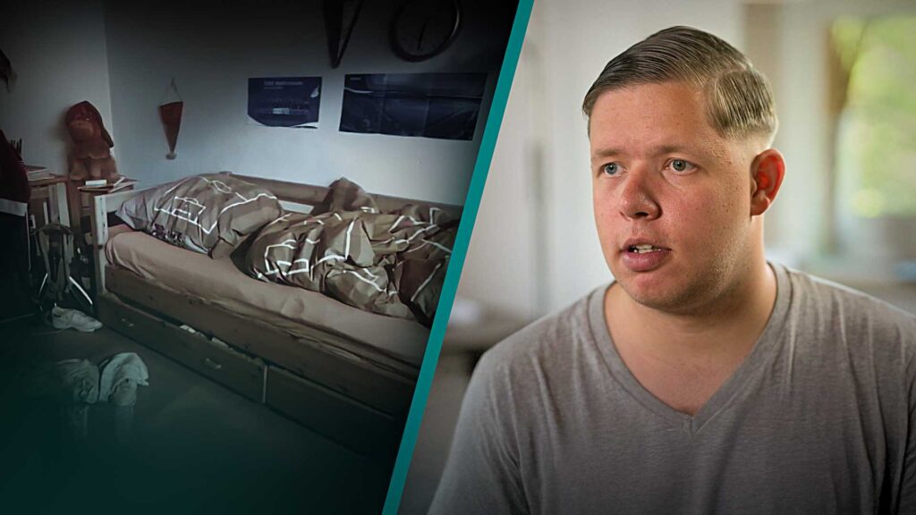 Jonas aus der Quarks Doku "Traumabewältigung: Misshandelt von den Eltern"