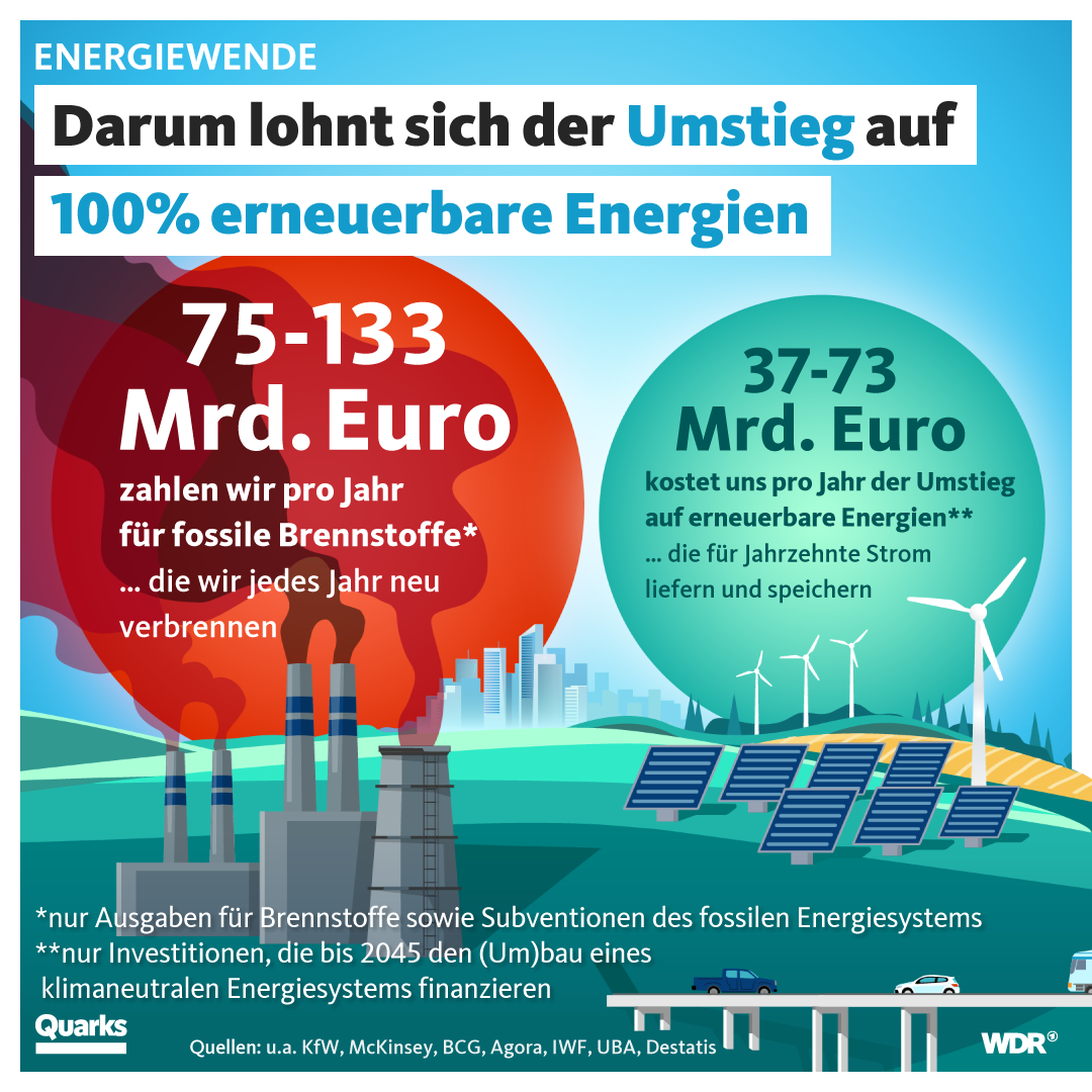 Darum lohnt sich der Umstieg auf 100% erneuerbare Energien