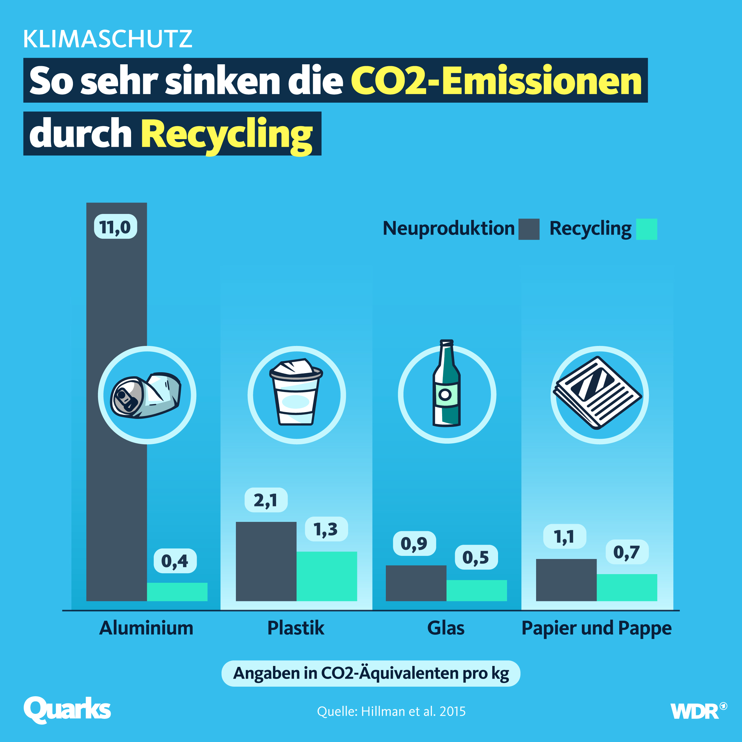 Das solltest du über Recycling wissen 