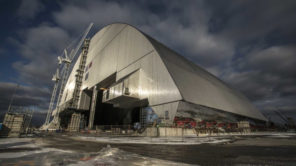 Baustelle Tschernobyl.