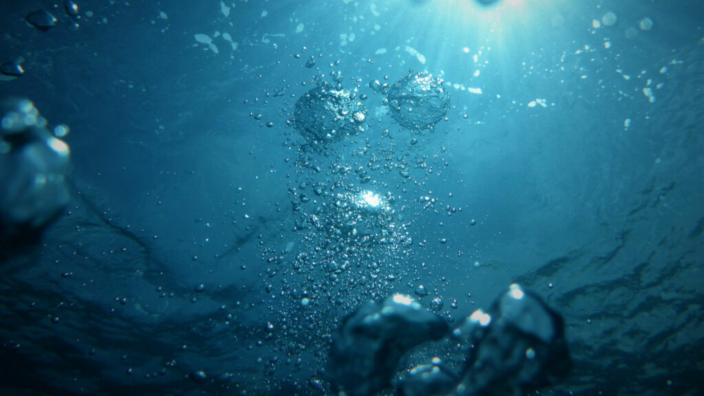 Unter Wasser